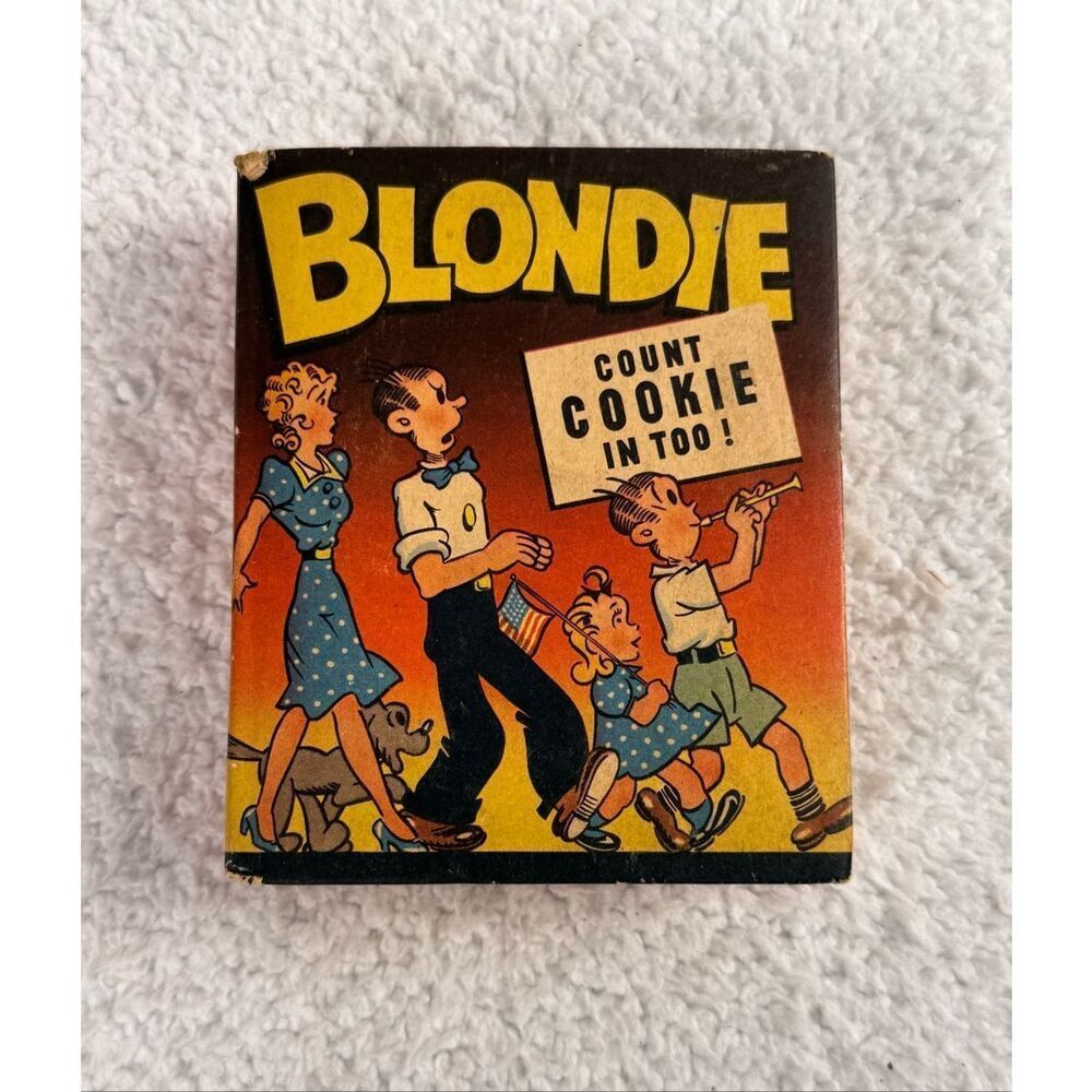 Blondie COUNT COOKIE IN TOO! Better Little Book Whitman/1947